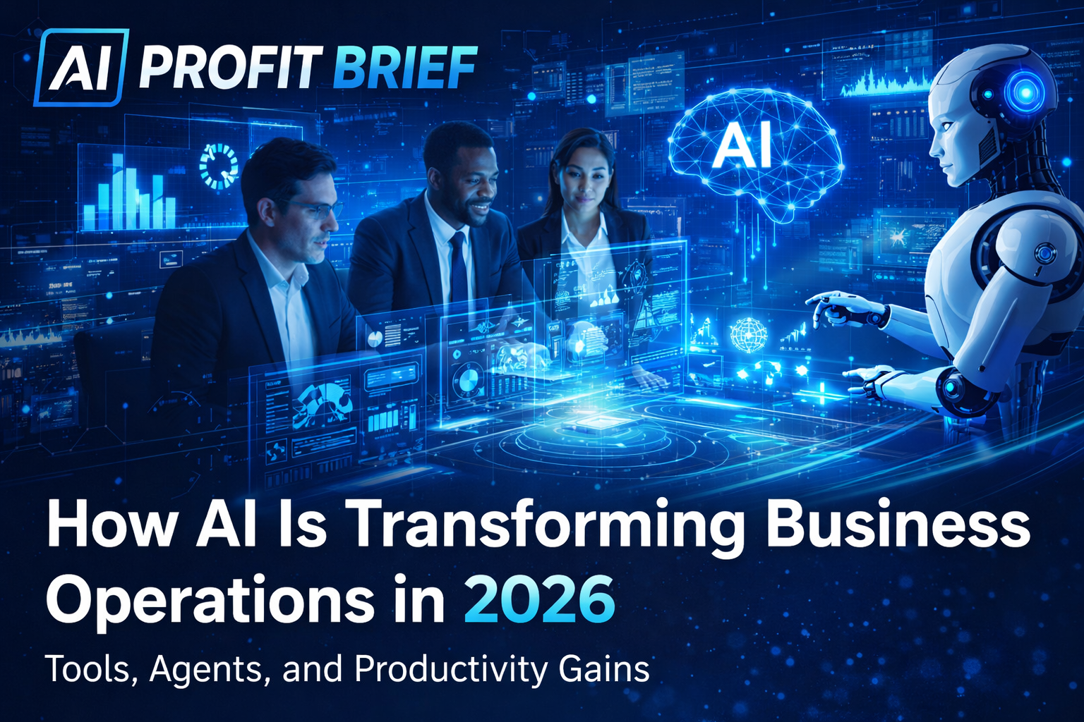 How AI Is Transforming Business Operations in 2026: Tools, Agents, and Productivity Gains